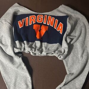 Virgina cropped vintage sweatshirt